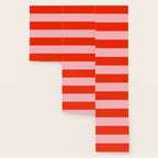 Bold Bright Basic Stripes Pink and Red Orange Pattern Wallpaper Gallery Image 3