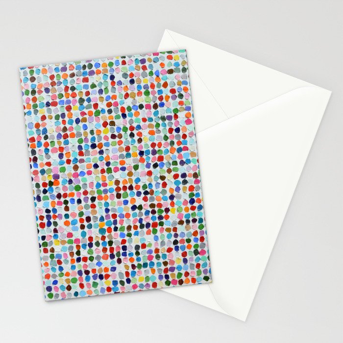 Colossal Polka Daubs Stationery Card Gallery Image 2