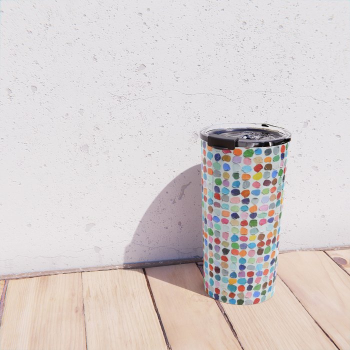 Colossal Polka Daubs Travel Mug Gallery Image 4