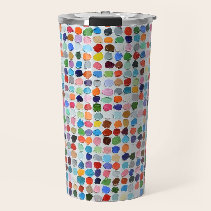 Colossal Polka Daubs Travel Mug Gallery Image 1