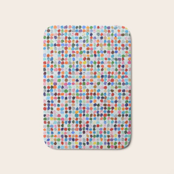 Colossal Polka Daubs Bath Mat Gallery Image 1