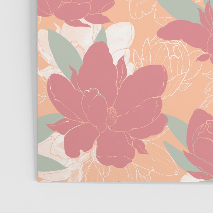 Big floral blossoms PF3 Poster Gallery Image 3