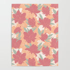 Big floral blossoms PF3 Poster Gallery Image 4