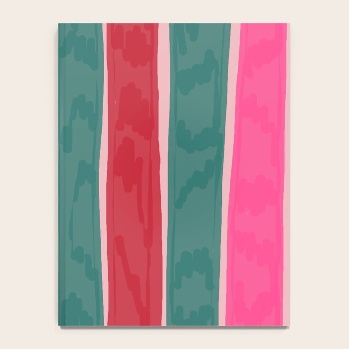 Festive Stripes Notebook Gallery Image 4