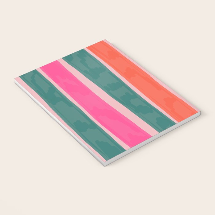 Festive Stripes Notebook Gallery Image 3