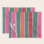 Festive Stripes Placemat Gallery Image 1