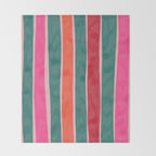 Festive Stripes Throw Blanket Gallery Image 2
