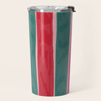 Festive Stripes Travel Mug Gallery Image 2