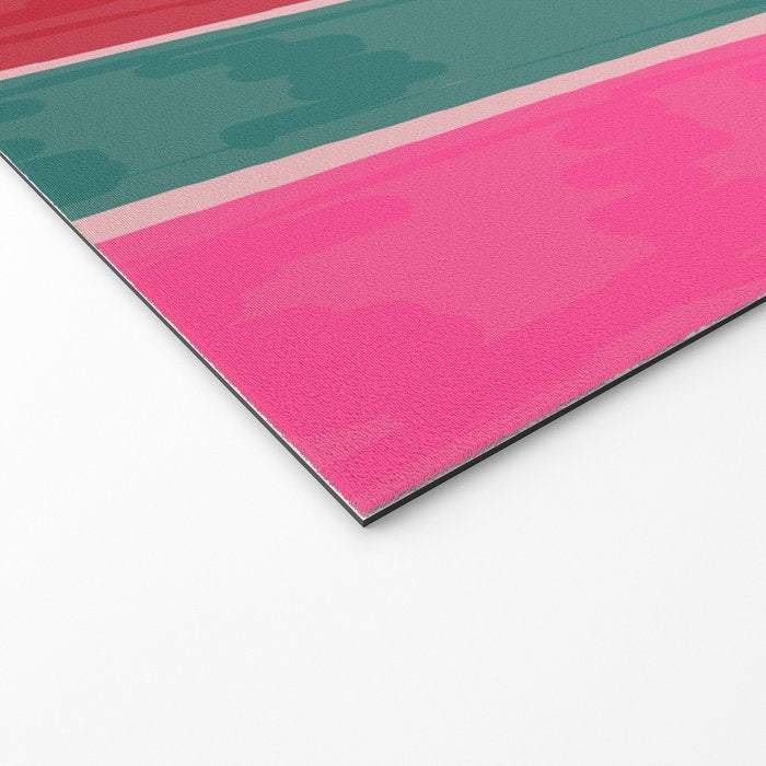Festive Stripes Welcome Mat Gallery Image 2