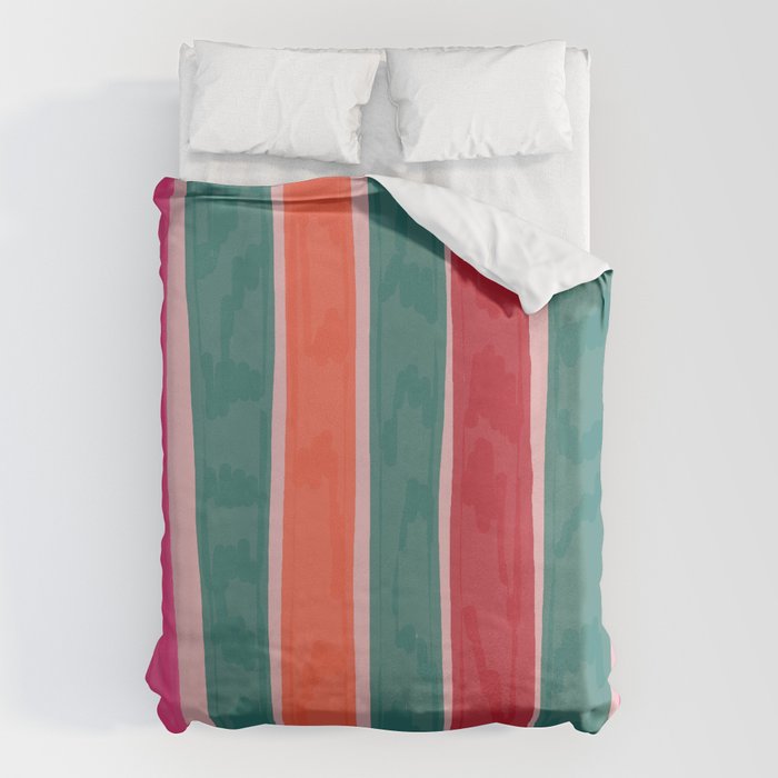 Festive Stripes Duvet Cover Gallery Image 6