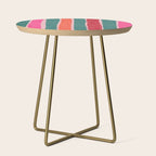 Festive Stripes Side Table Gallery Image 1