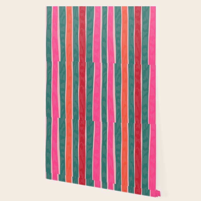 Festive Stripes Wallpaper Gallery Image 2