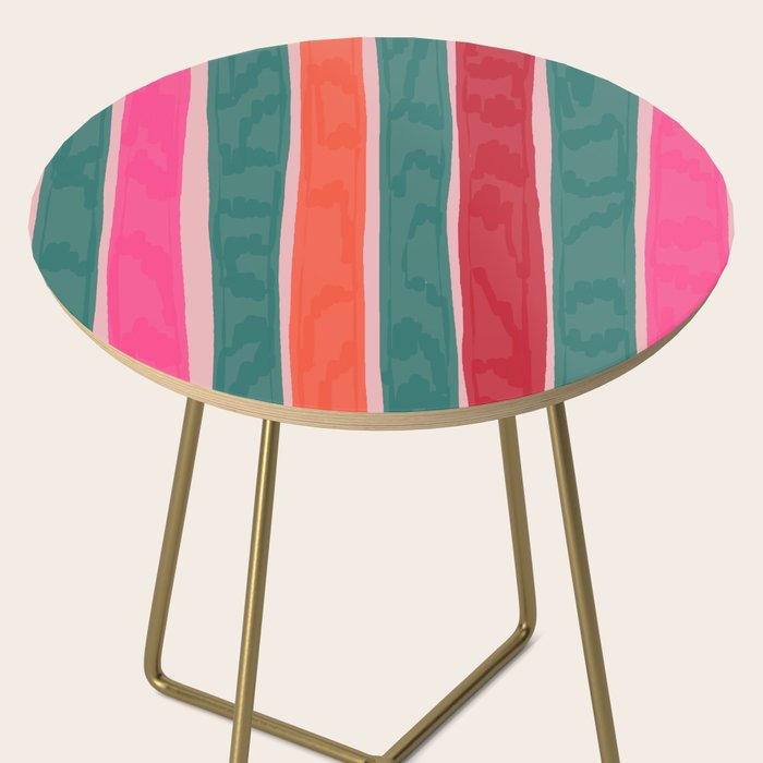 Festive Stripes Side Table Gallery Image 2
