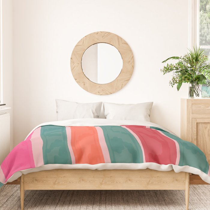 Festive Stripes Duvet Cover Gallery Image 3