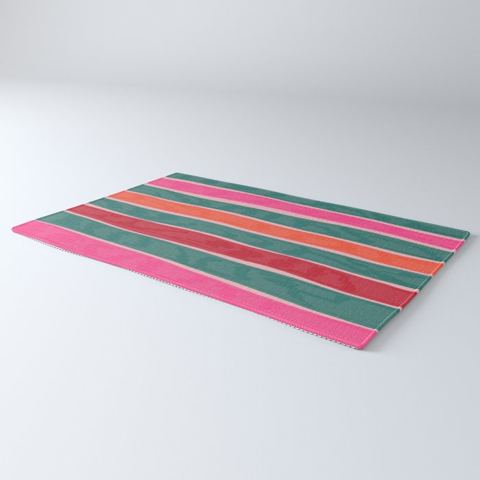 Festive Stripes Rug Gallery Image 3