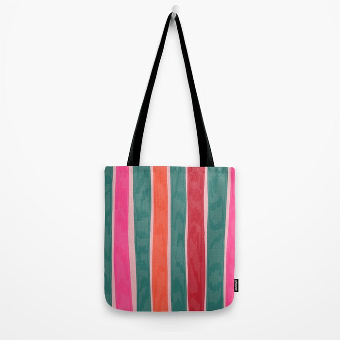 Festive Stripes Tote Bag Gallery Image 2