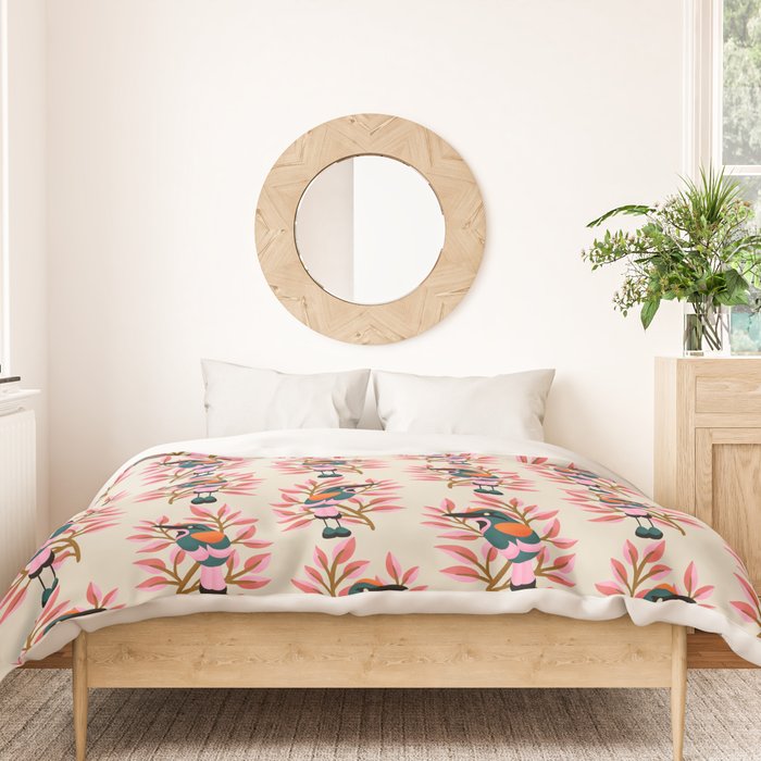 Guardabarranco Bird Pattern Duvet Cover Gallery Image 3