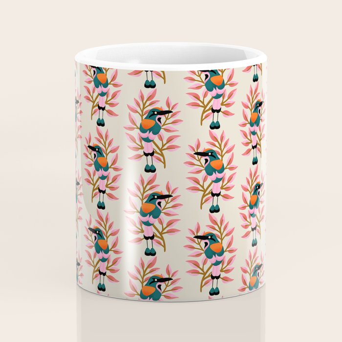 Guardabarranco Bird Pattern Coffee Mug Gallery Image 4