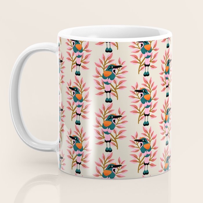 Guardabarranco Bird Pattern Coffee Mug Gallery Image 3