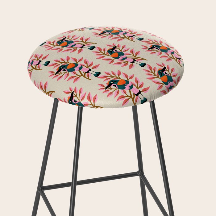Guardabarranco Bird Pattern Stool Gallery Image 2