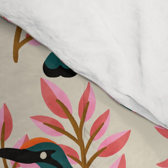 Guardabarranco Bird Pattern Comforter Gallery Image 4
