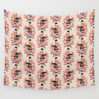 Guardabarranco Bird Pattern Wall Tapestry Gallery Image 4