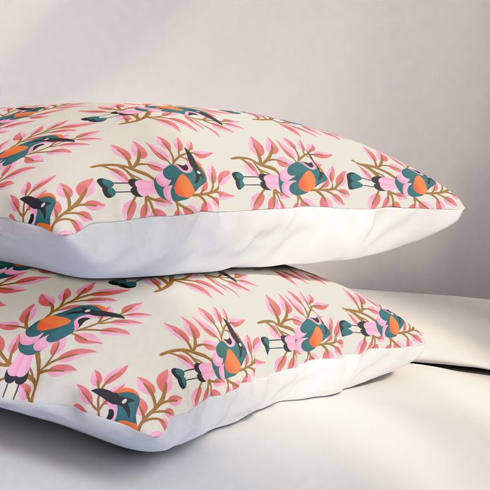 Guardabarranco Bird Pattern Pillow Sham Gallery Image 3