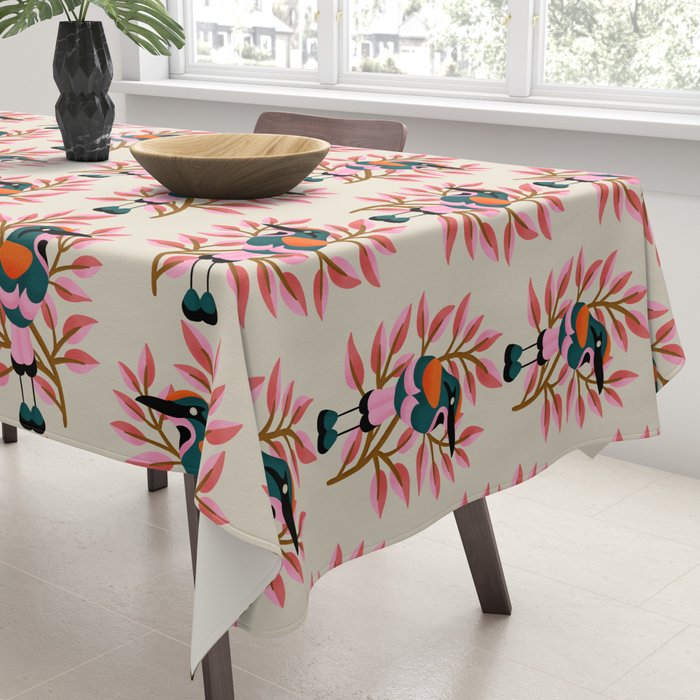 Guardabarranco Bird Pattern Tablecloth Gallery Image 3