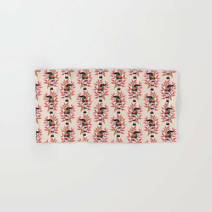 Guardabarranco Bird Pattern Bath Towel Gallery Image 1