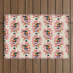 Guardabarranco Bird Pattern Outdoor Rug Gallery Image 1