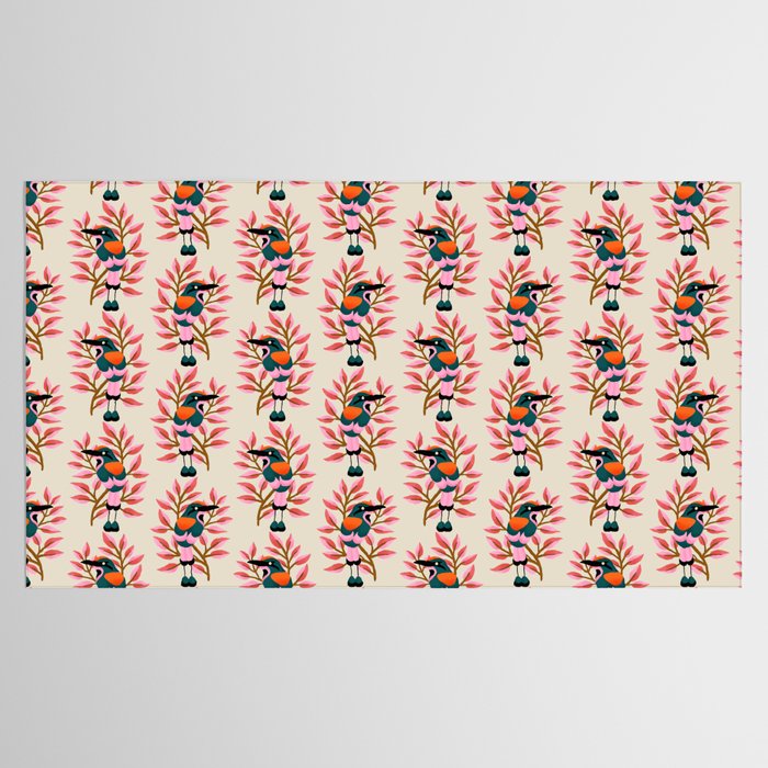 Guardabarranco Bird Pattern Tablecloth Gallery Image 2