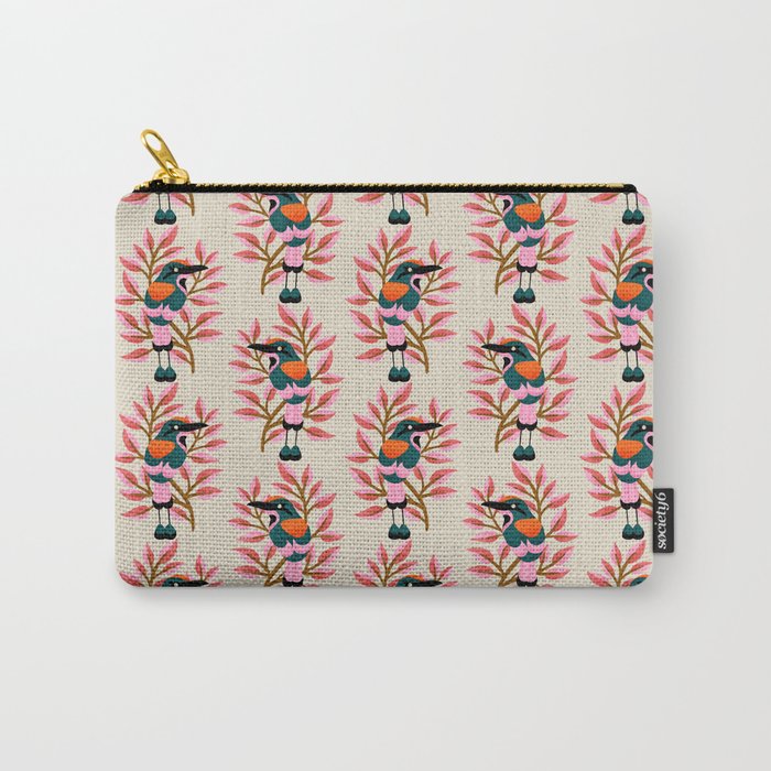 Guardabarranco Bird Pattern Carry All Pouch Gallery Image 1