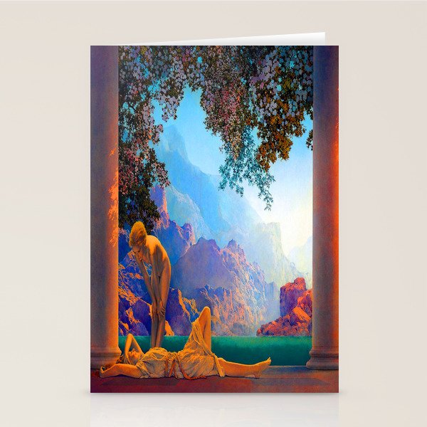 Maxfield Parrish Daybreak Stationery Card Gallery Image 1