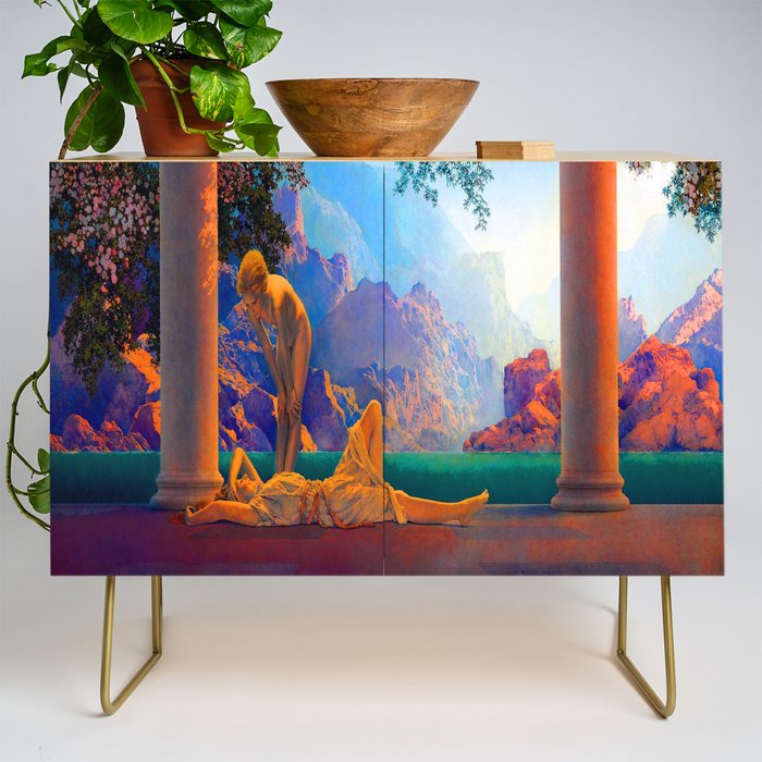 Maxfield Parrish Daybreak Credenza Gallery Image 1