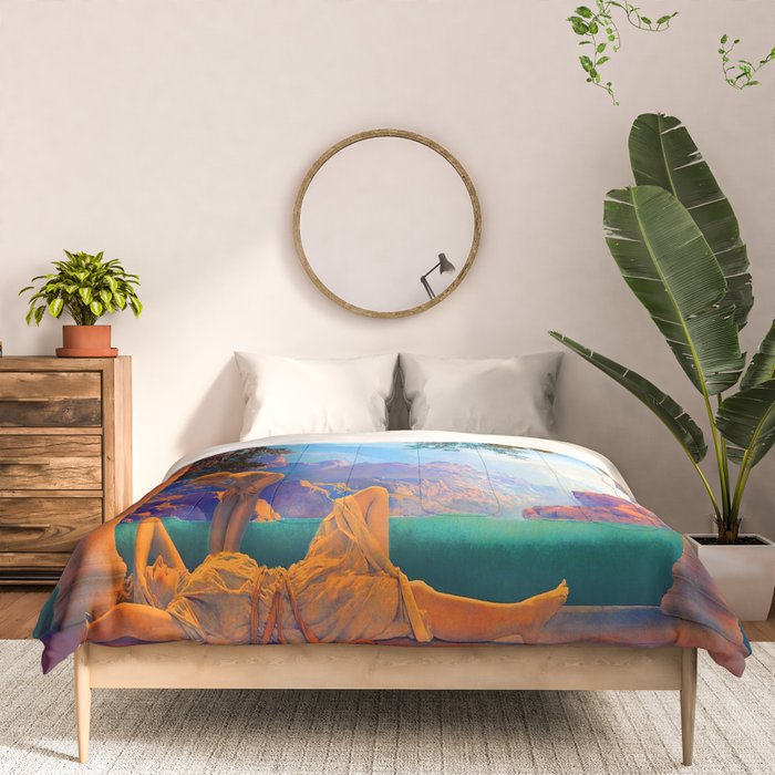 Maxfield Parrish Daybreak Comforter Gallery Image 3