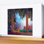 Maxfield Parrish Daybreak Wall Mural Gallery Image 2