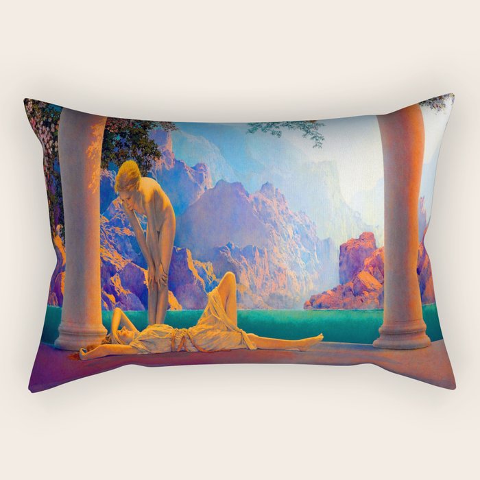 Maxfield Parrish Daybreak Rectangular Pillow Gallery Image 2