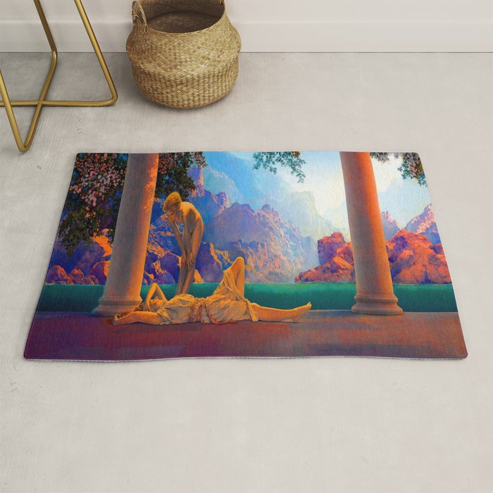 Maxfield Parrish Daybreak Rug Gallery Image 1