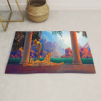 Maxfield Parrish Daybreak Rug Gallery Image 1