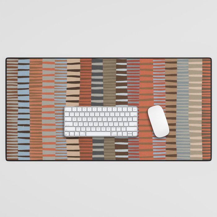 Mix of Stripes #3 Desk Mat Gallery Image 1