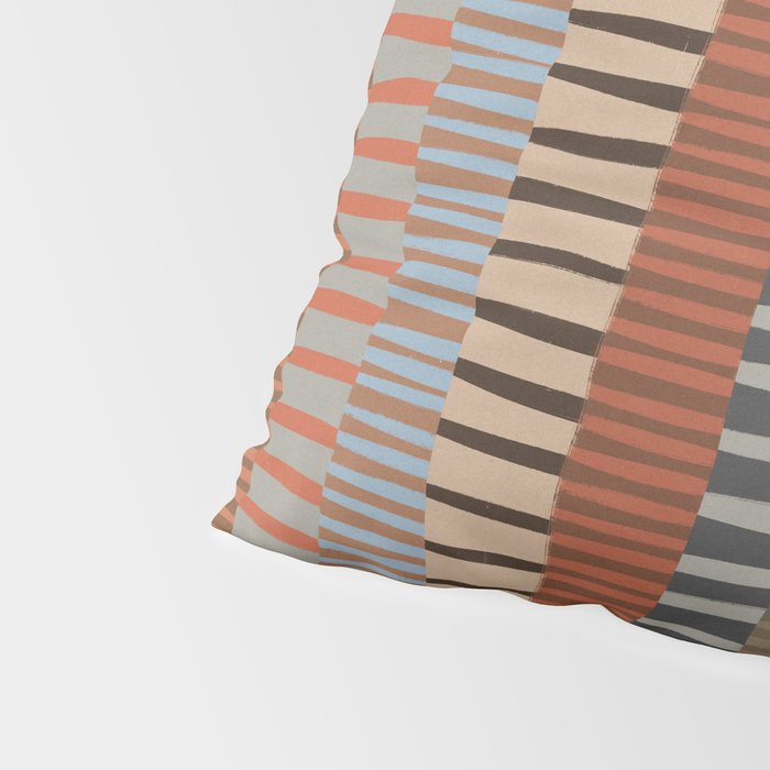 Mix of Stripes #3 Pillow Sham Gallery Image 4