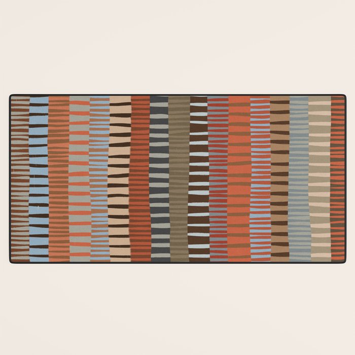 Mix of Stripes #3 Desk Mat Gallery Image 3