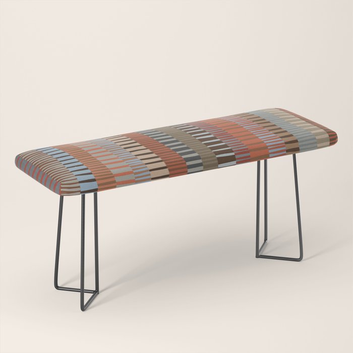 Mix of Stripes #3 Bench Gallery Image 1