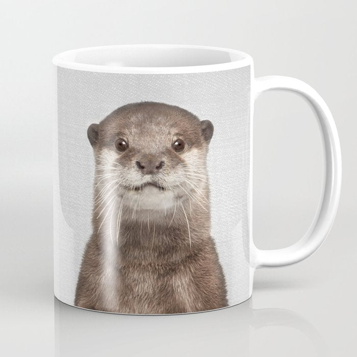 Otter - Colorful Coffee Mug Gallery Image 1