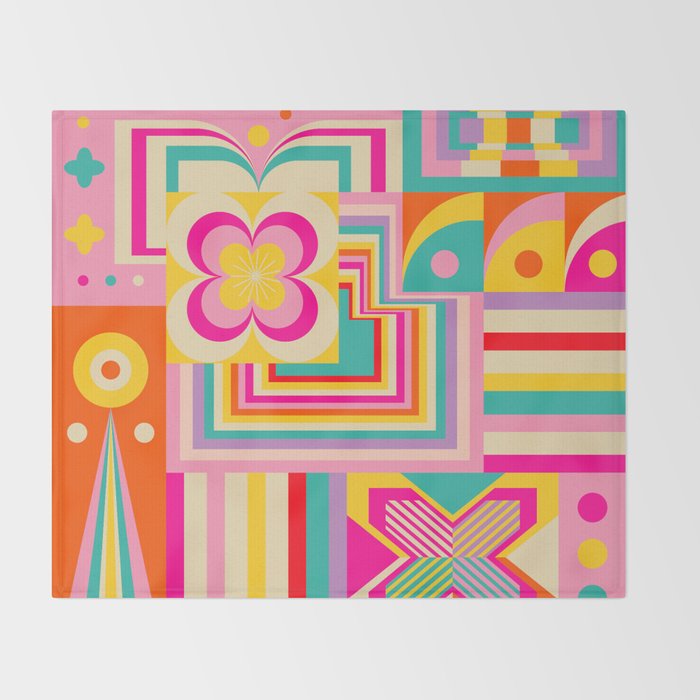 Joyful Day Throw Blanket Gallery Image 2