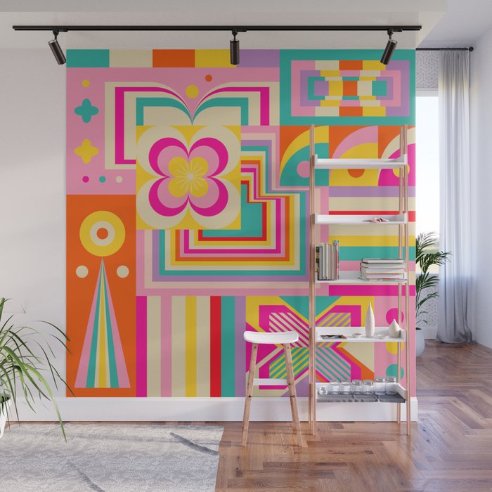 Joyful Day Wall Mural Gallery Image 1