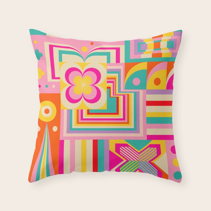 Joyful Day Throw Pillow Gallery Image 6