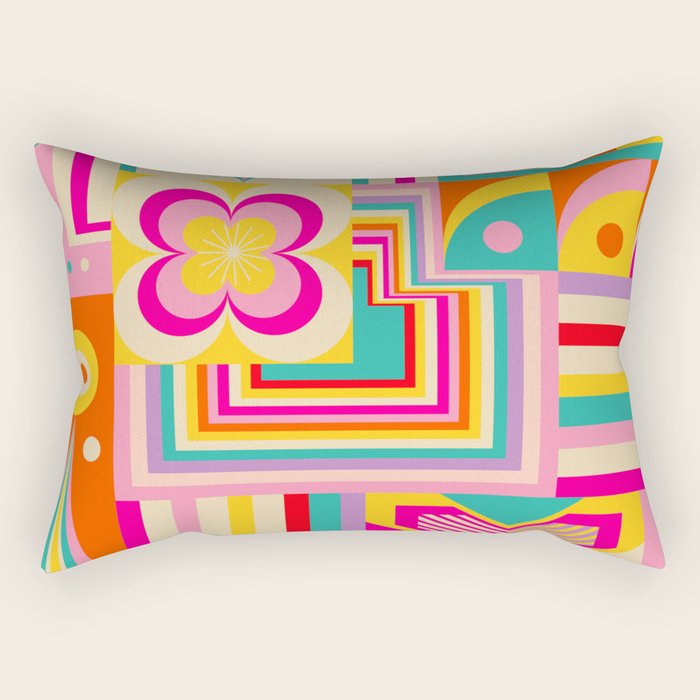 Joyful Day Rectangular Pillow Gallery Image 2