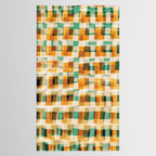 Abstract Linocut Pattern #9 Tablecloth Gallery Image 2