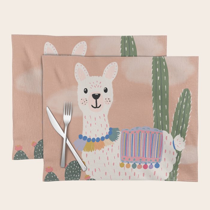 Llama  Placemat Gallery Image 1
